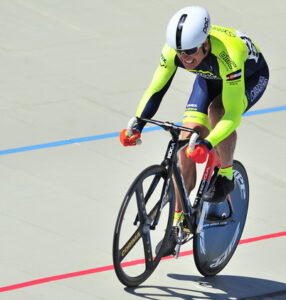 Joe Lavelle at Boulder Valley Velodrome